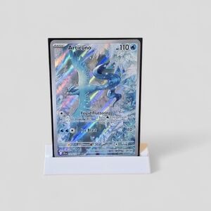 8 Trading Card Display Stands Red *Pokémon, Magic, One Piece, Sports*